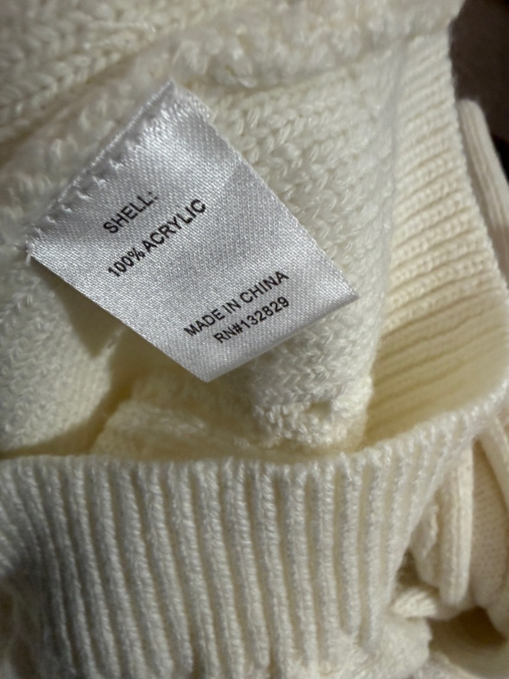 MAJORELLE Fallone Sweater in Cream size medium - Picture 10 of 10